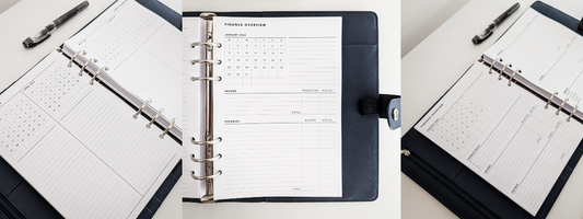 Finance and Monthly Overview Planners for 2024