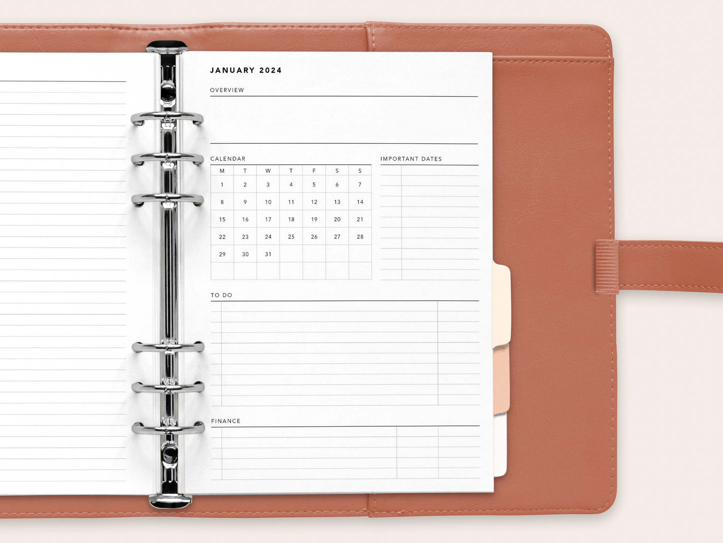 Printed: 2024 Monthly Overview