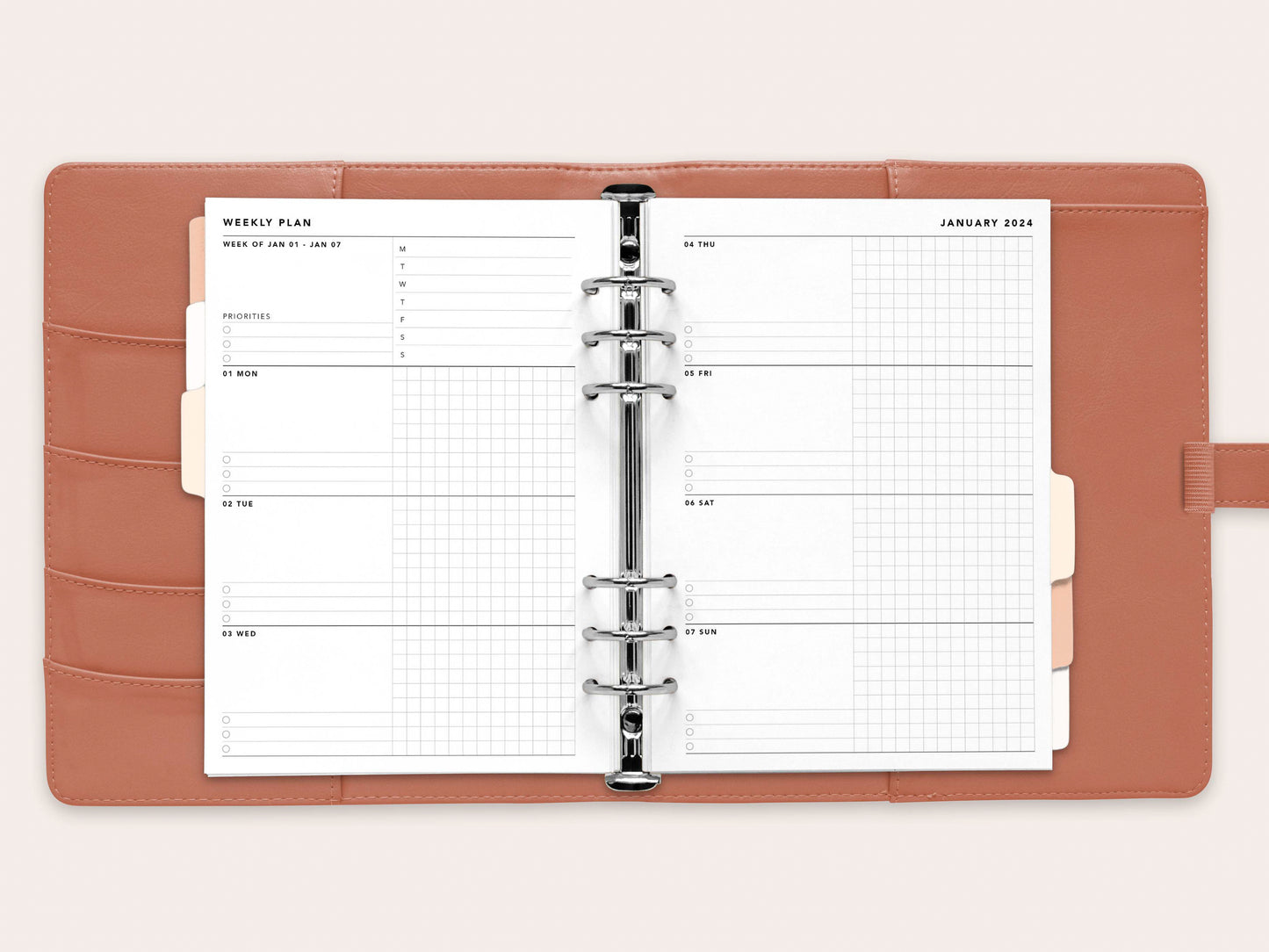 Printed: 2024 Weekly Planner No. 17