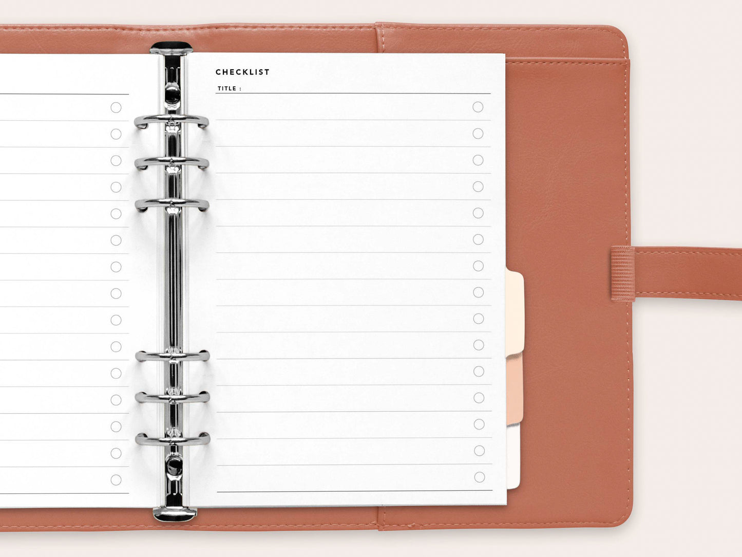 Printed: Large Checklist