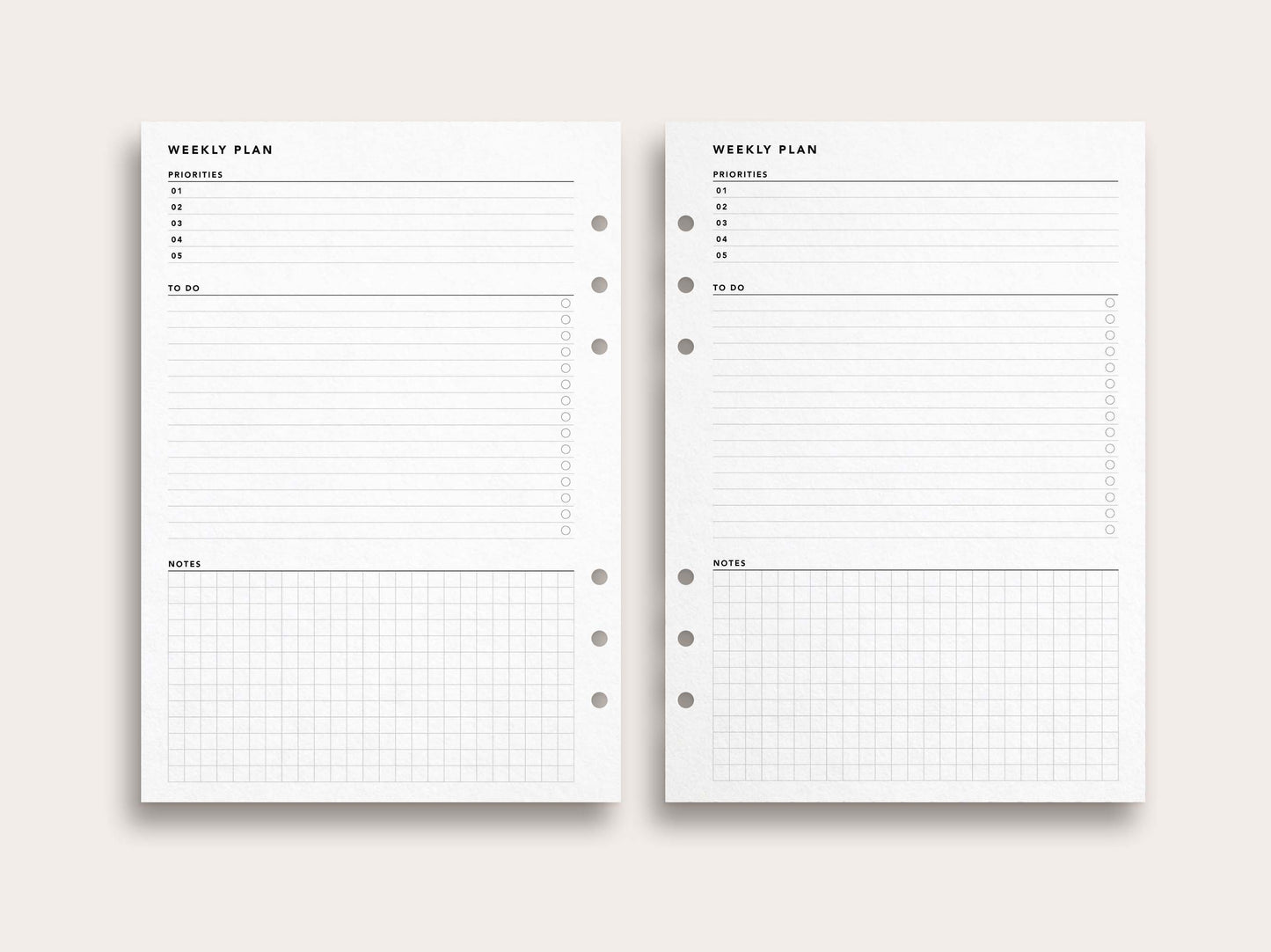 Weekly Planner No. 28