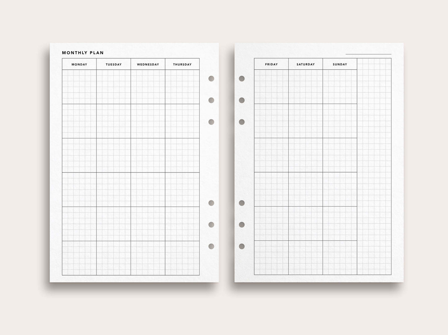 Monthly Planner No. 12
