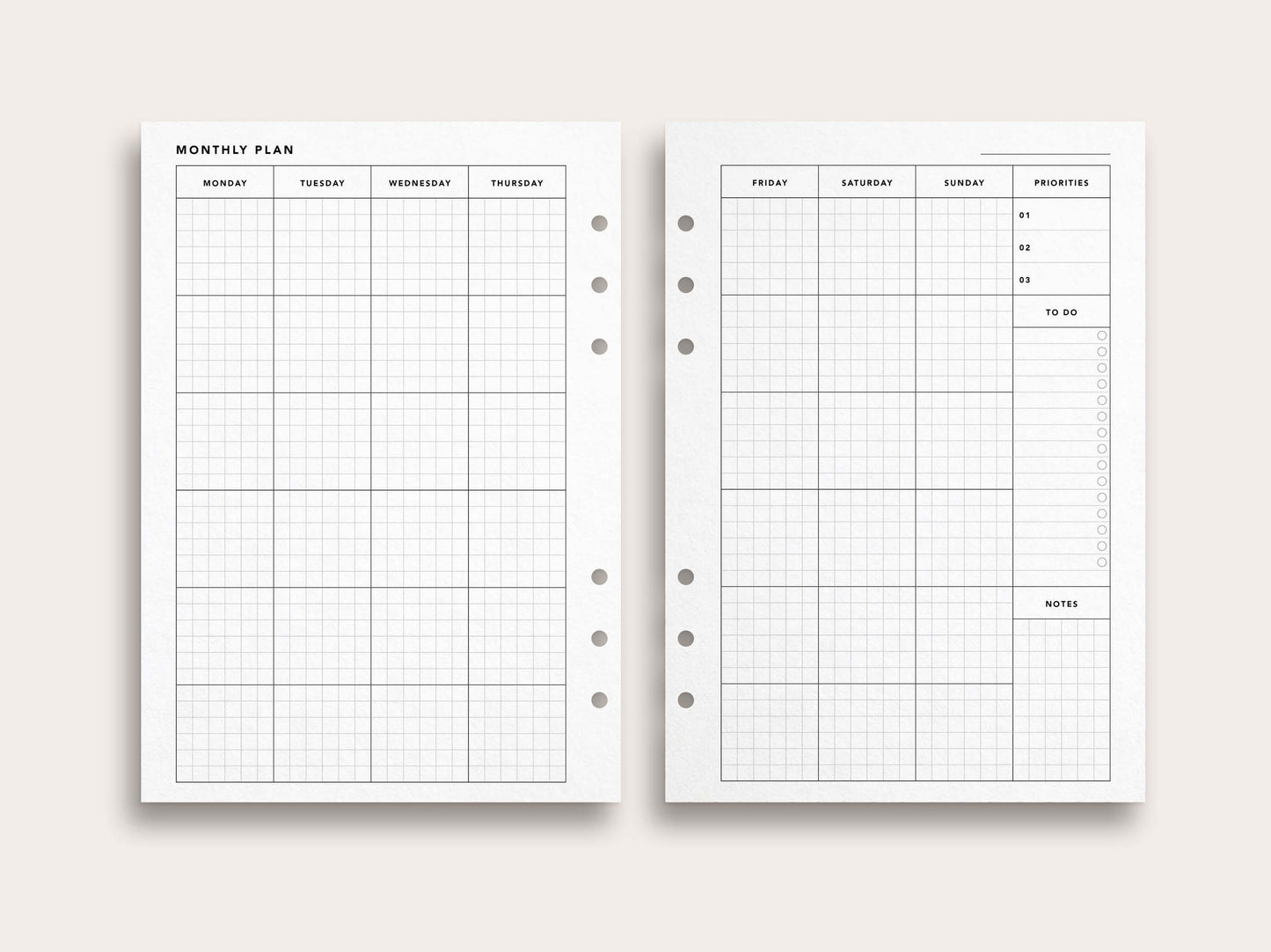 Monthly Planner No. 13