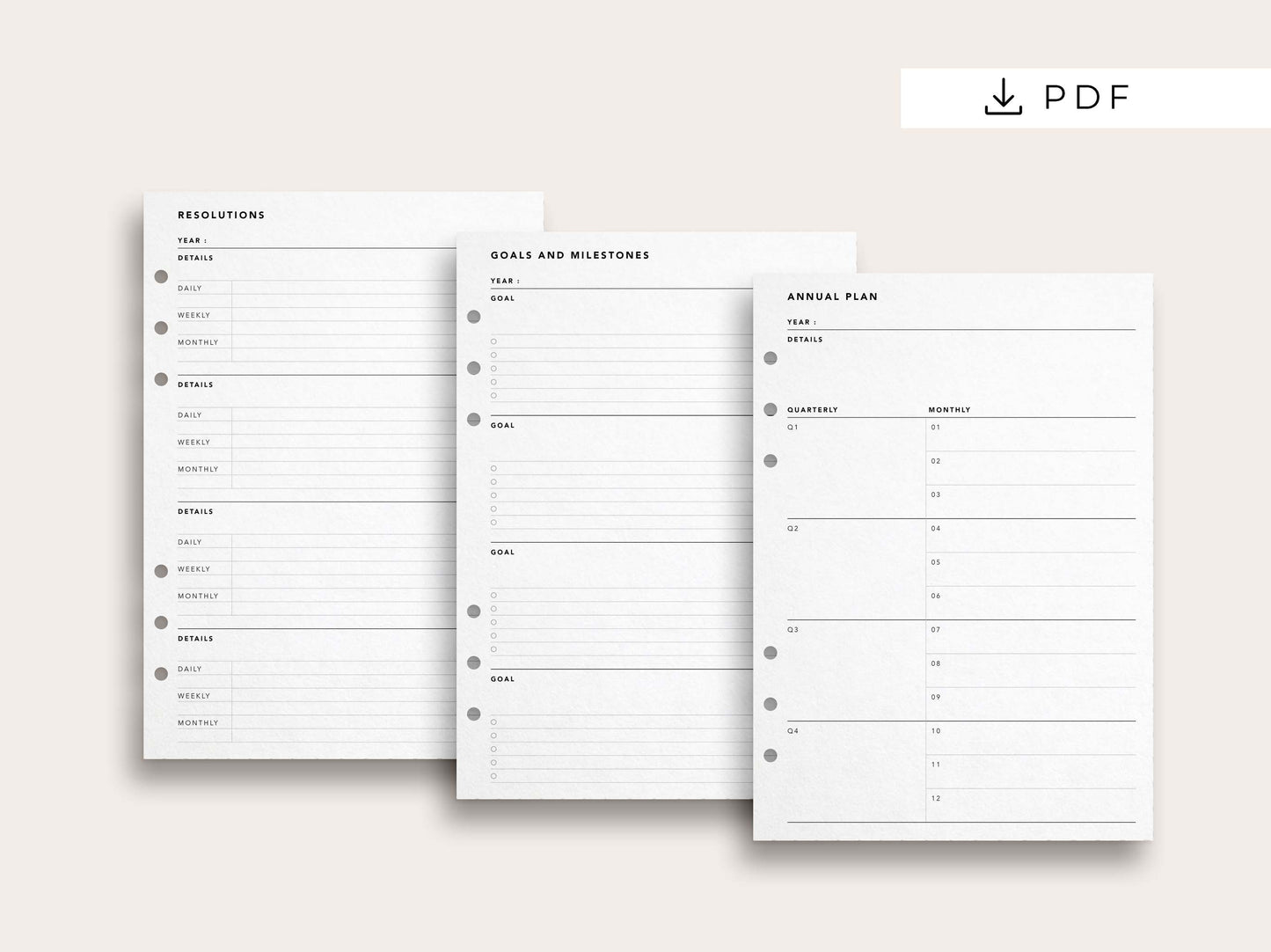 Goal Planner Bundle