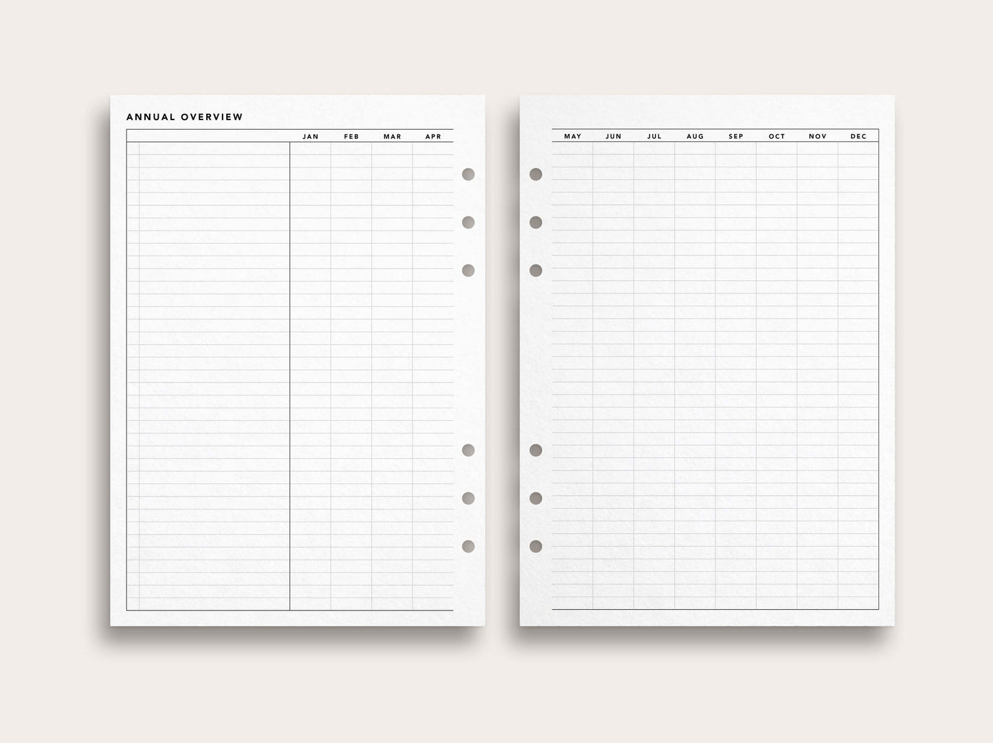 Annual Overview / Vertical