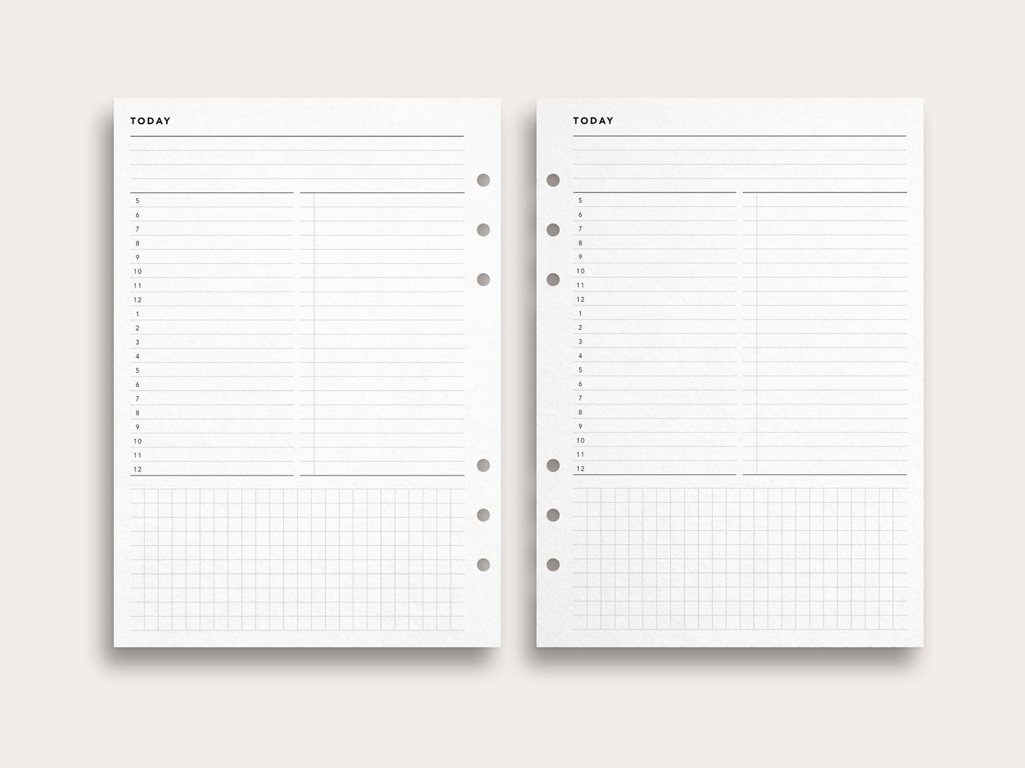 Daily Planner No. 1