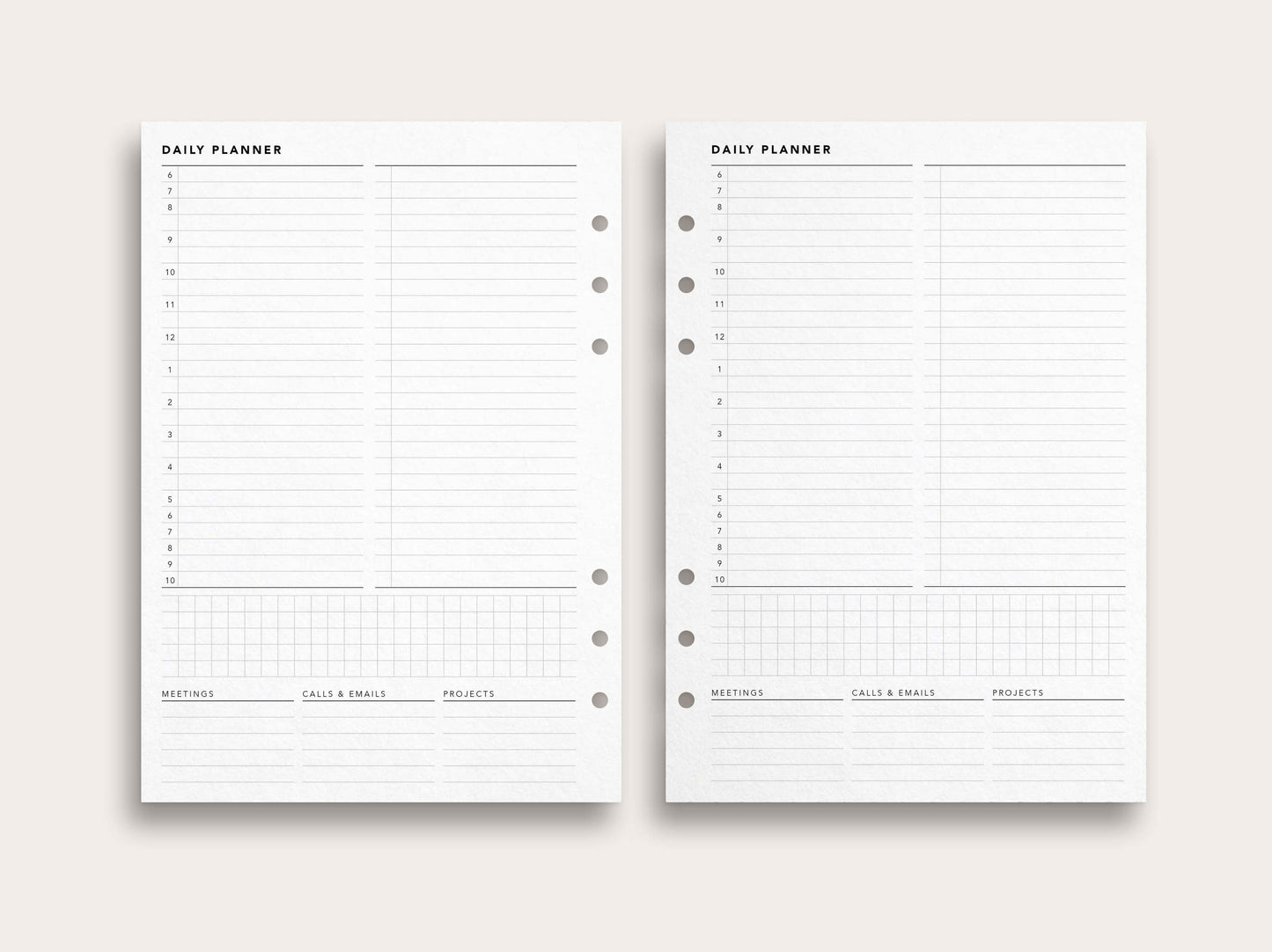 Daily Planner No. 2