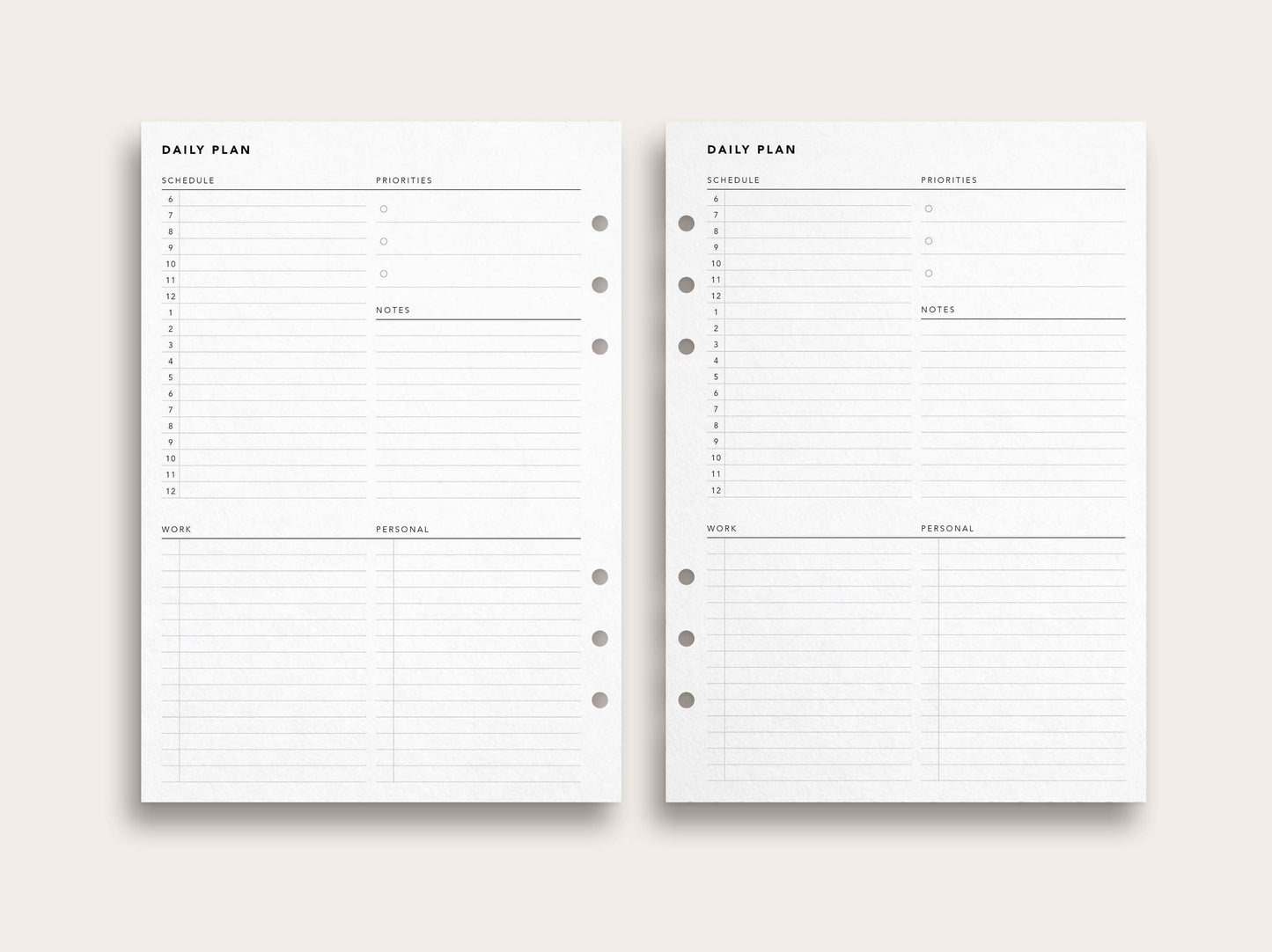 Daily Planner No. 9