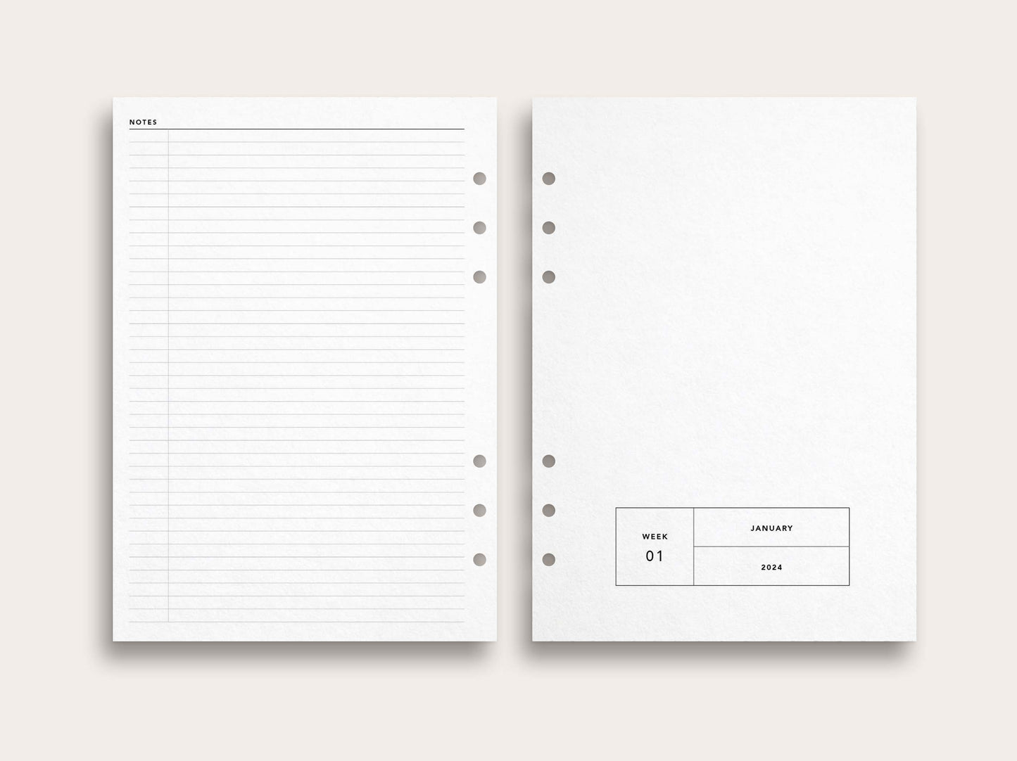 2024 Weekly Planner No. 3