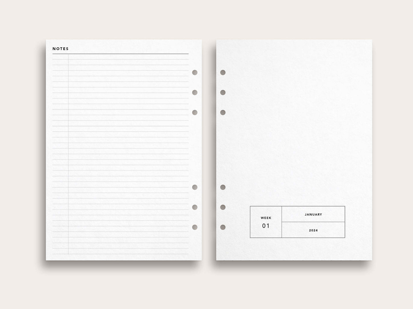 2024 Weekly Planner No. 17