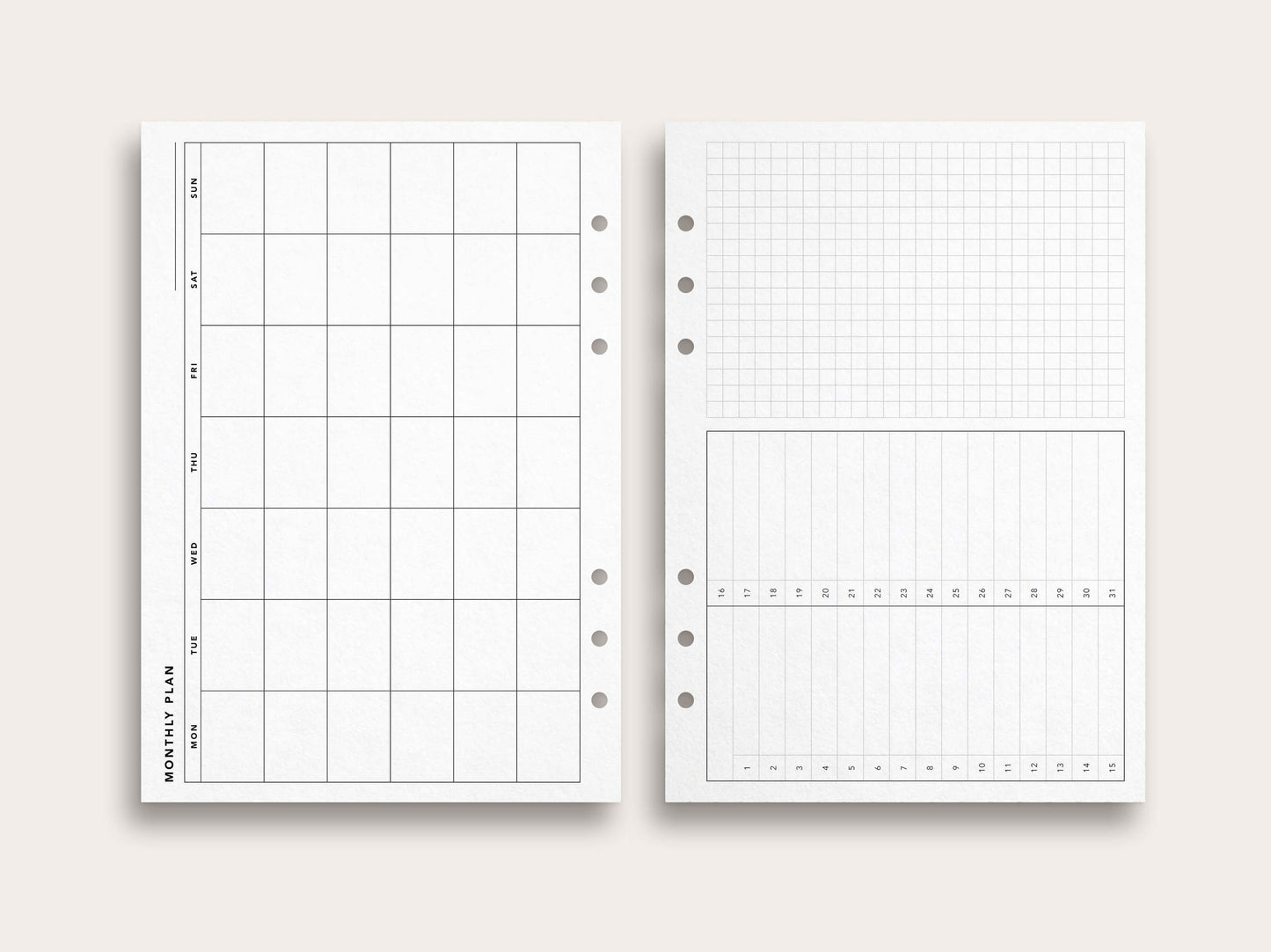 Monthly Planner No. 10