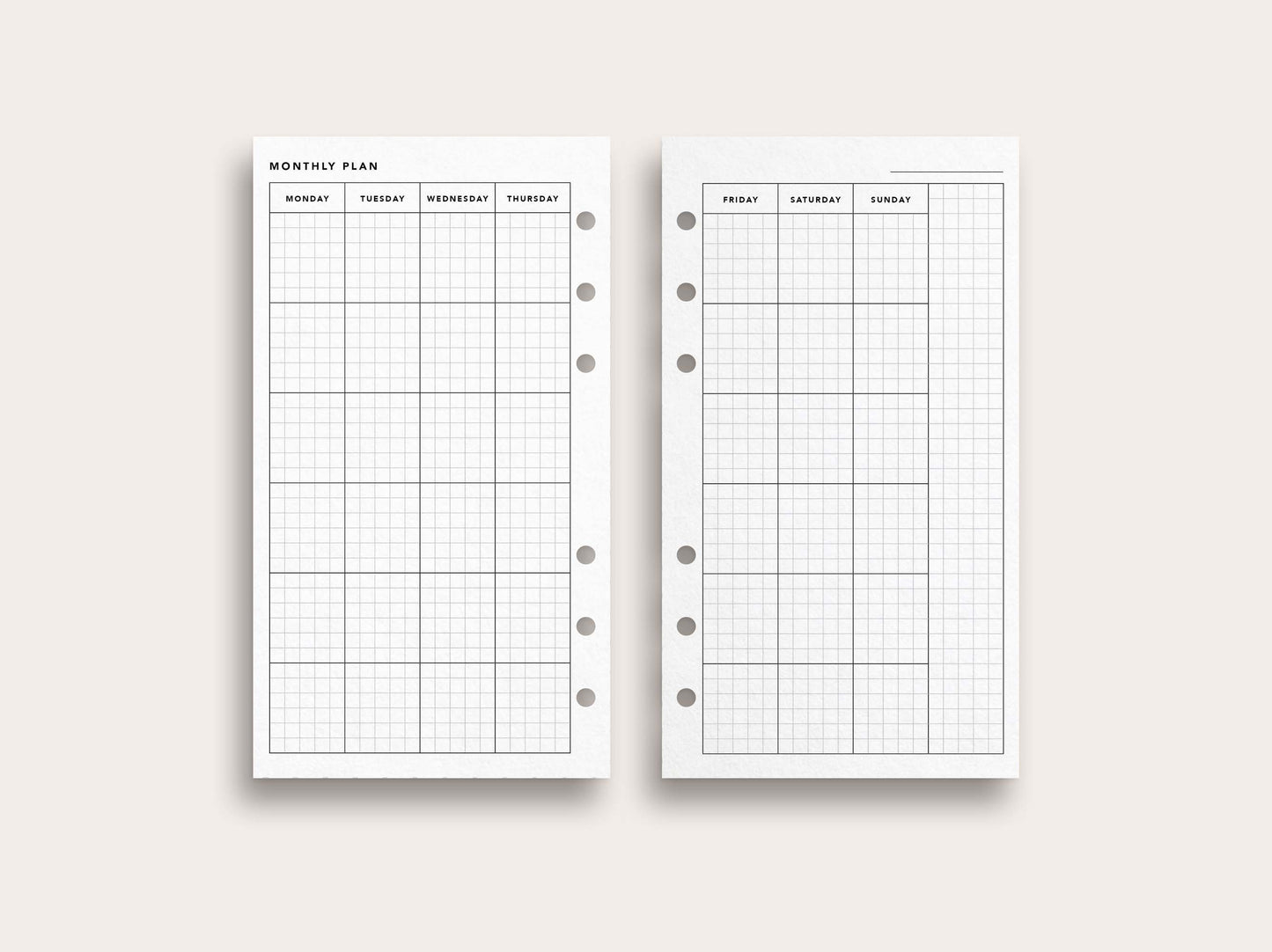 Monthly Planner No. 12