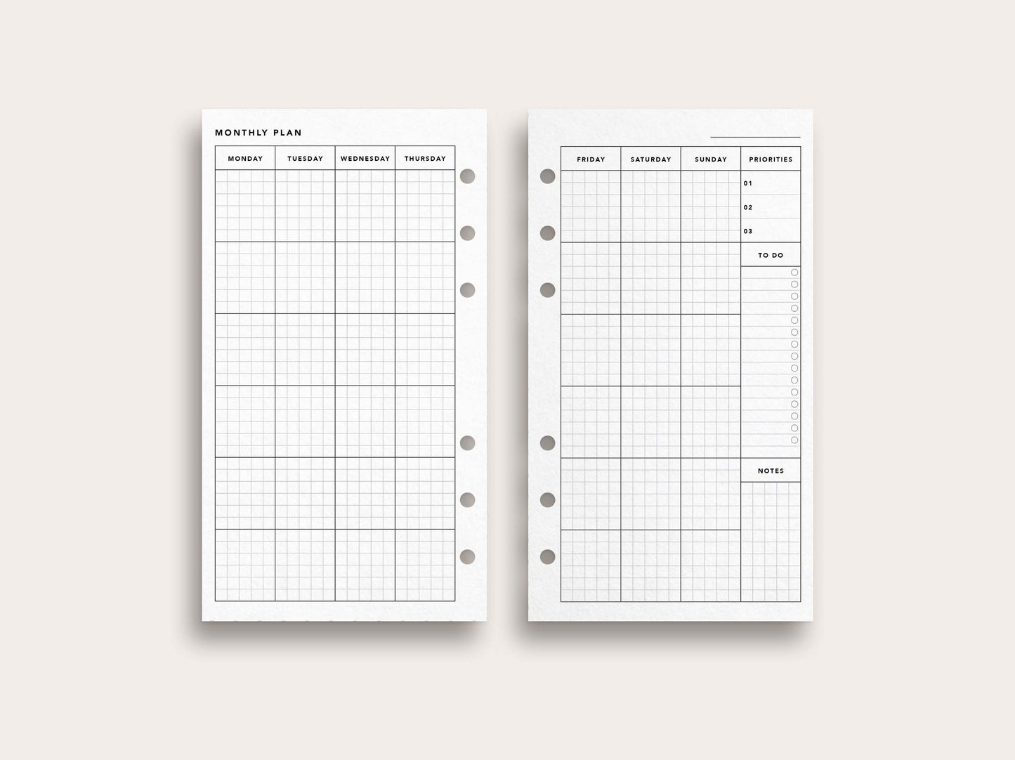 Monthly Planner No. 13