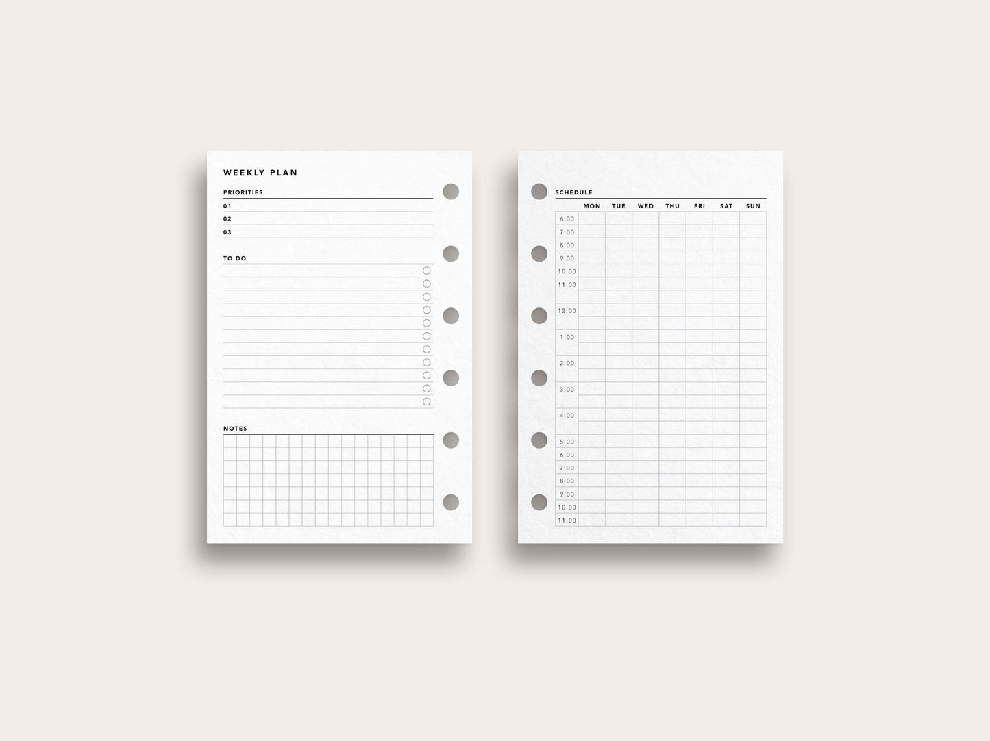 Weekly Planner No. 27