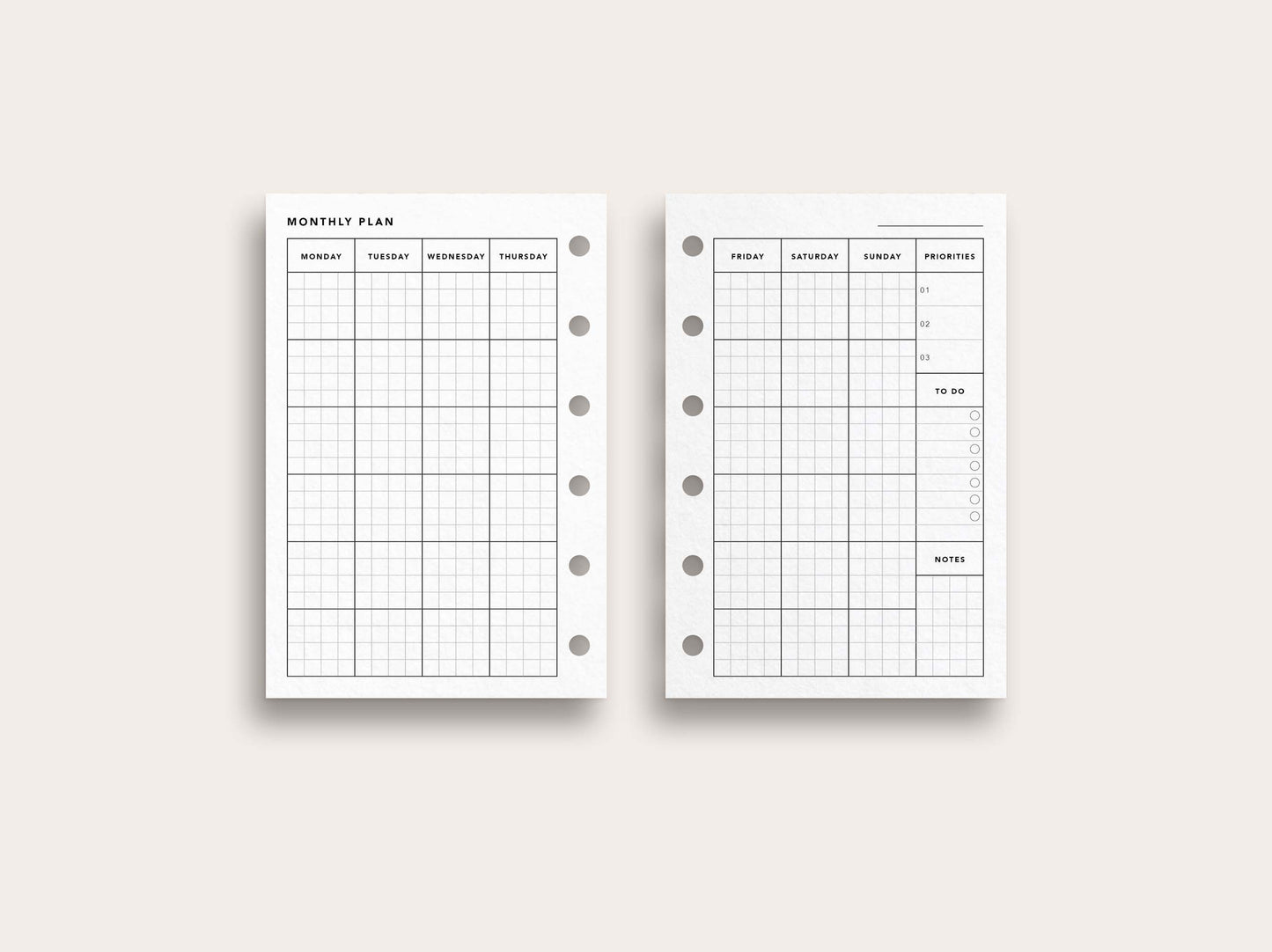 Monthly Planner No. 13