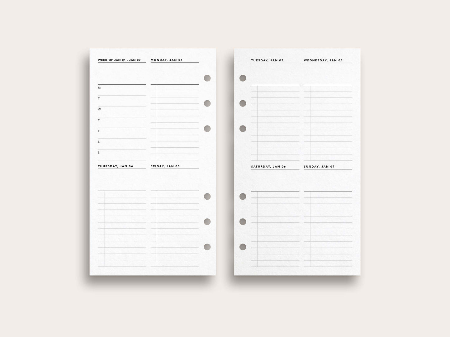 2024 Weekly Planner No. 3