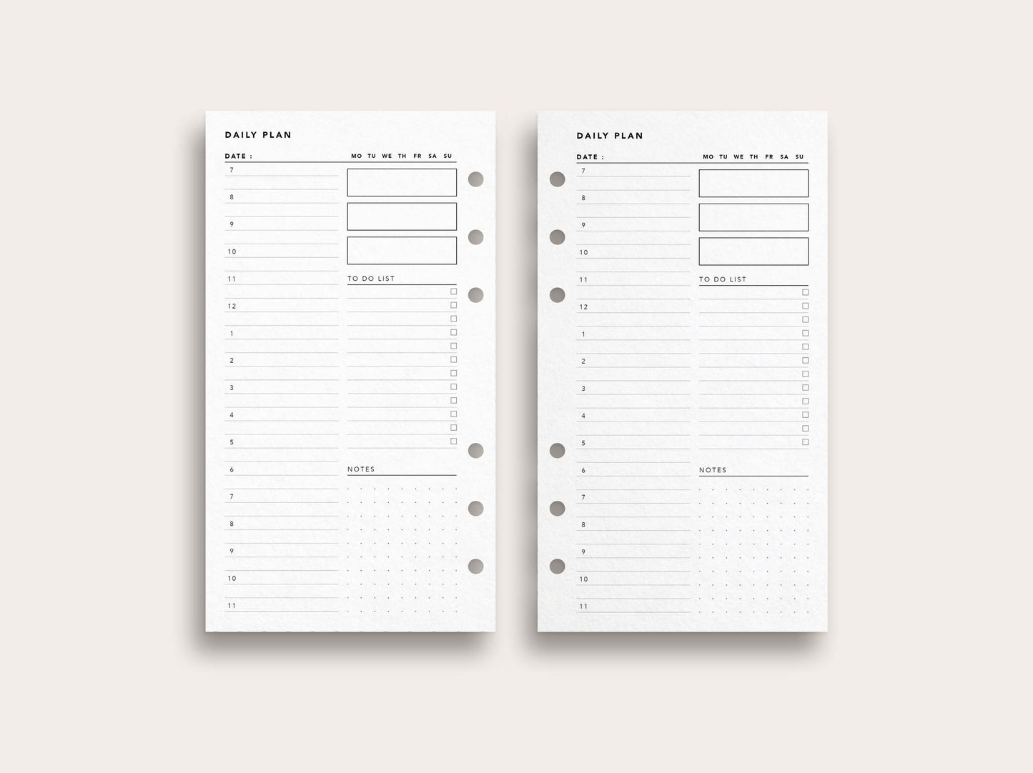 Daily Planner No. 11