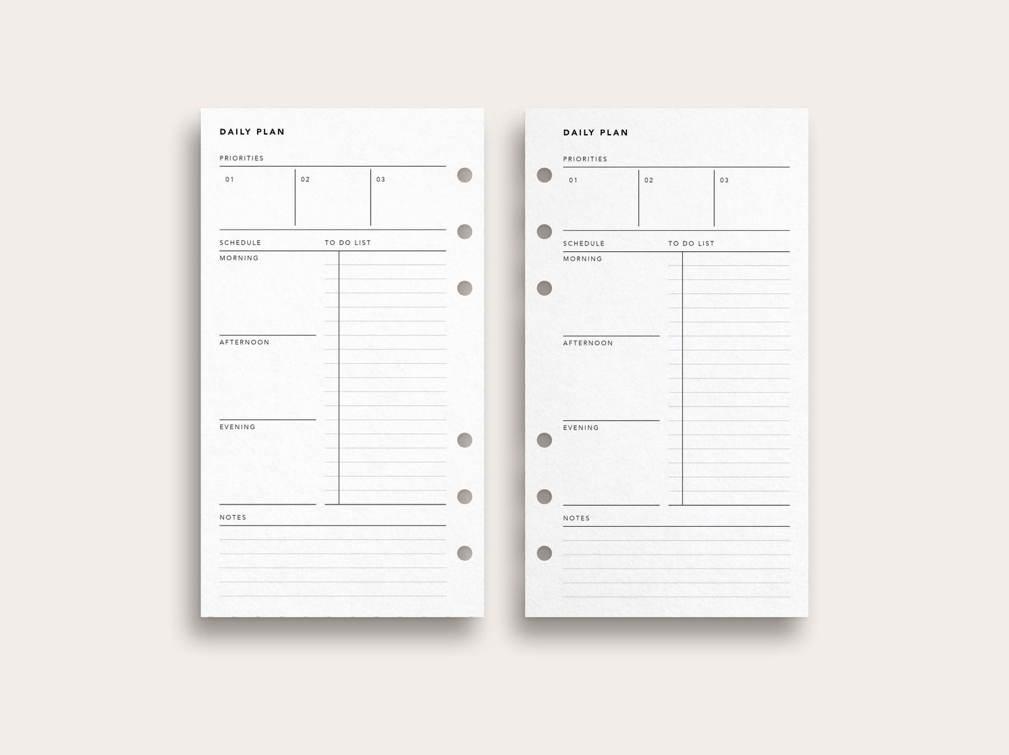 Daily Planner No. 5