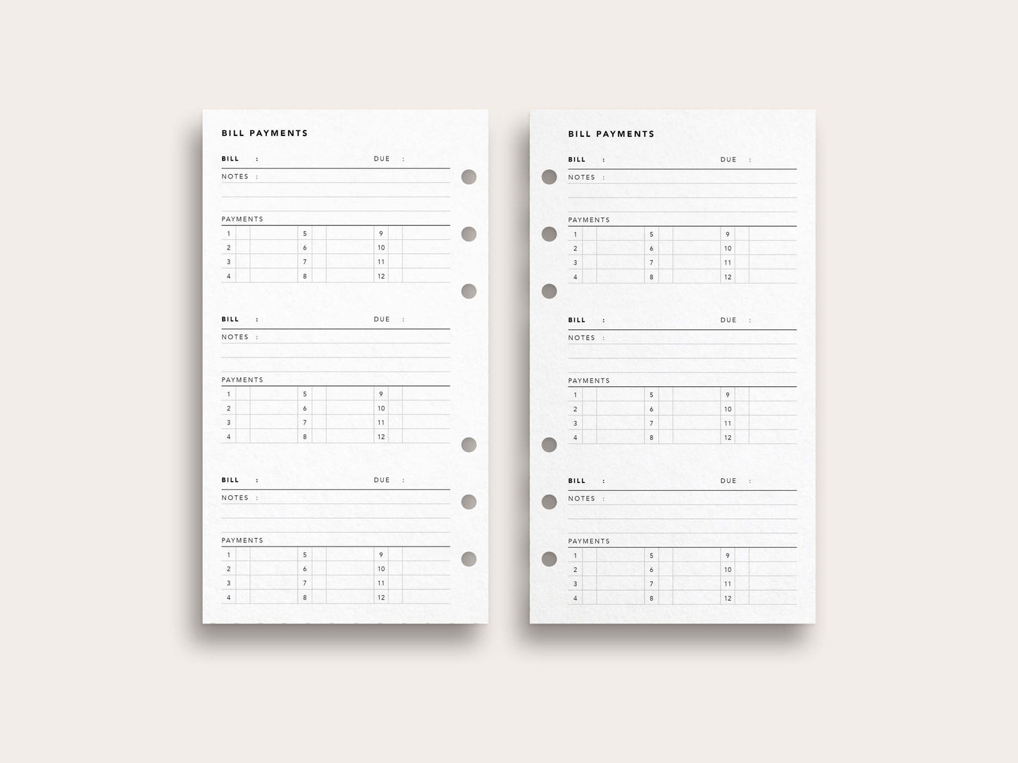 Monthly Bill Payment Tracker