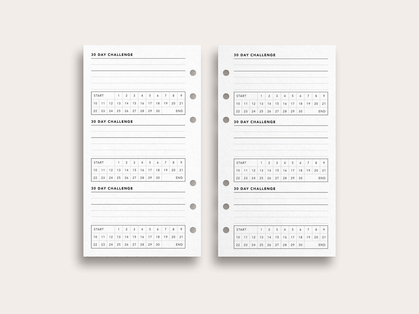 30 Day Challenge Tracker