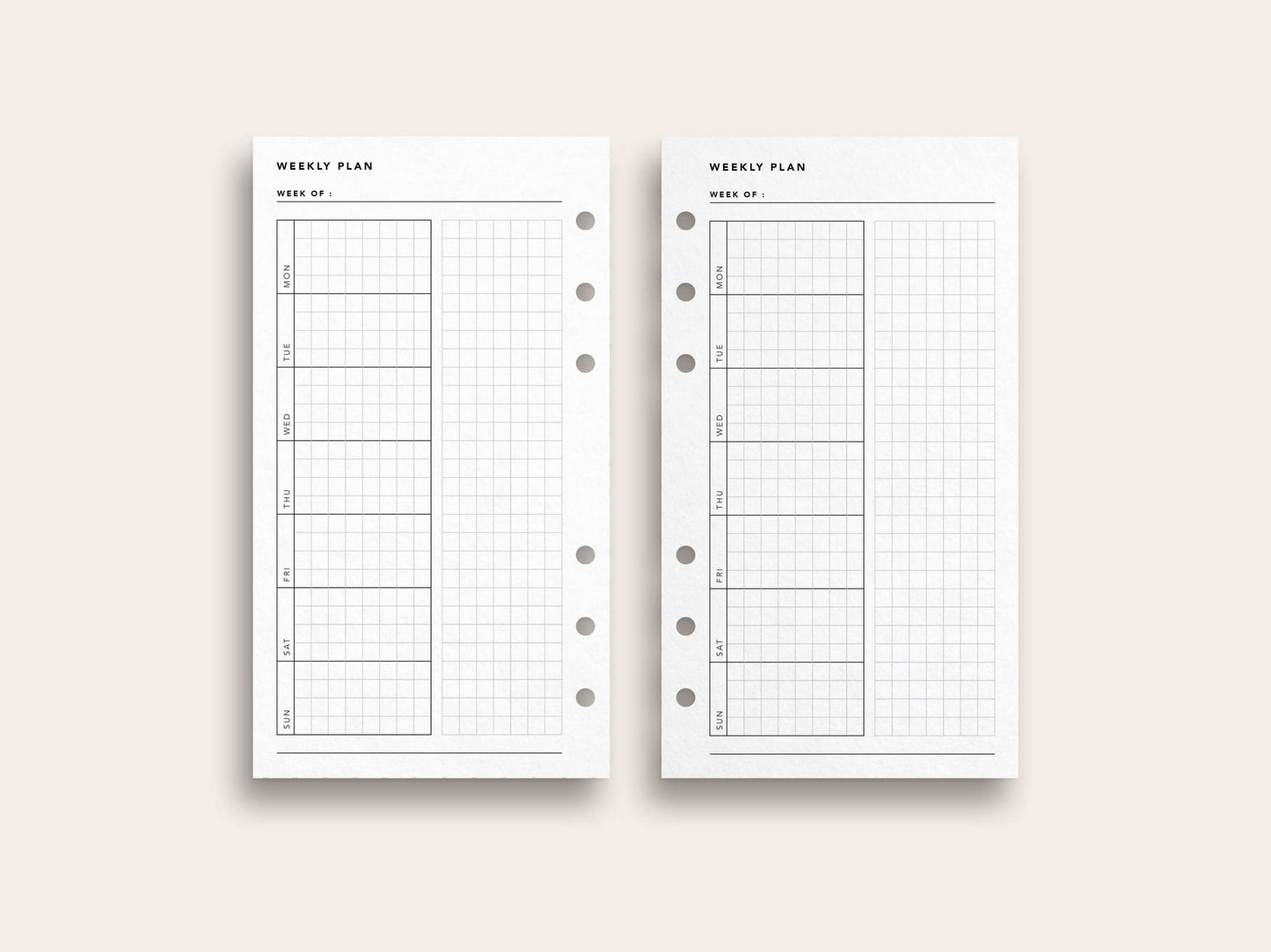 Weekly Planner No. 12