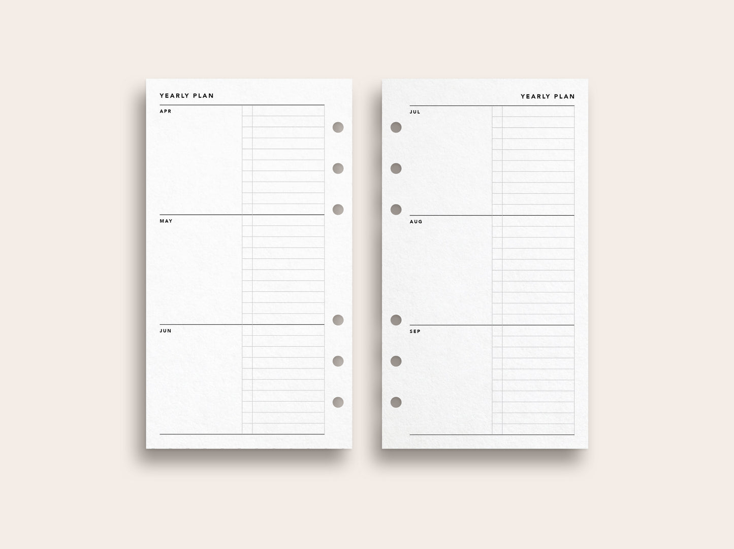 Yearly Planner No. 3