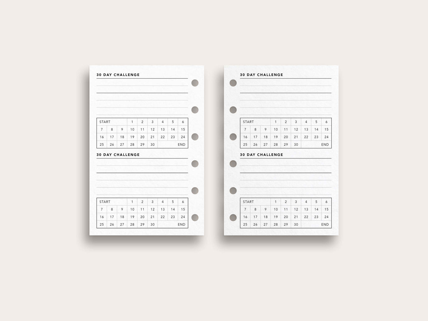 30 Day Challenge Tracker