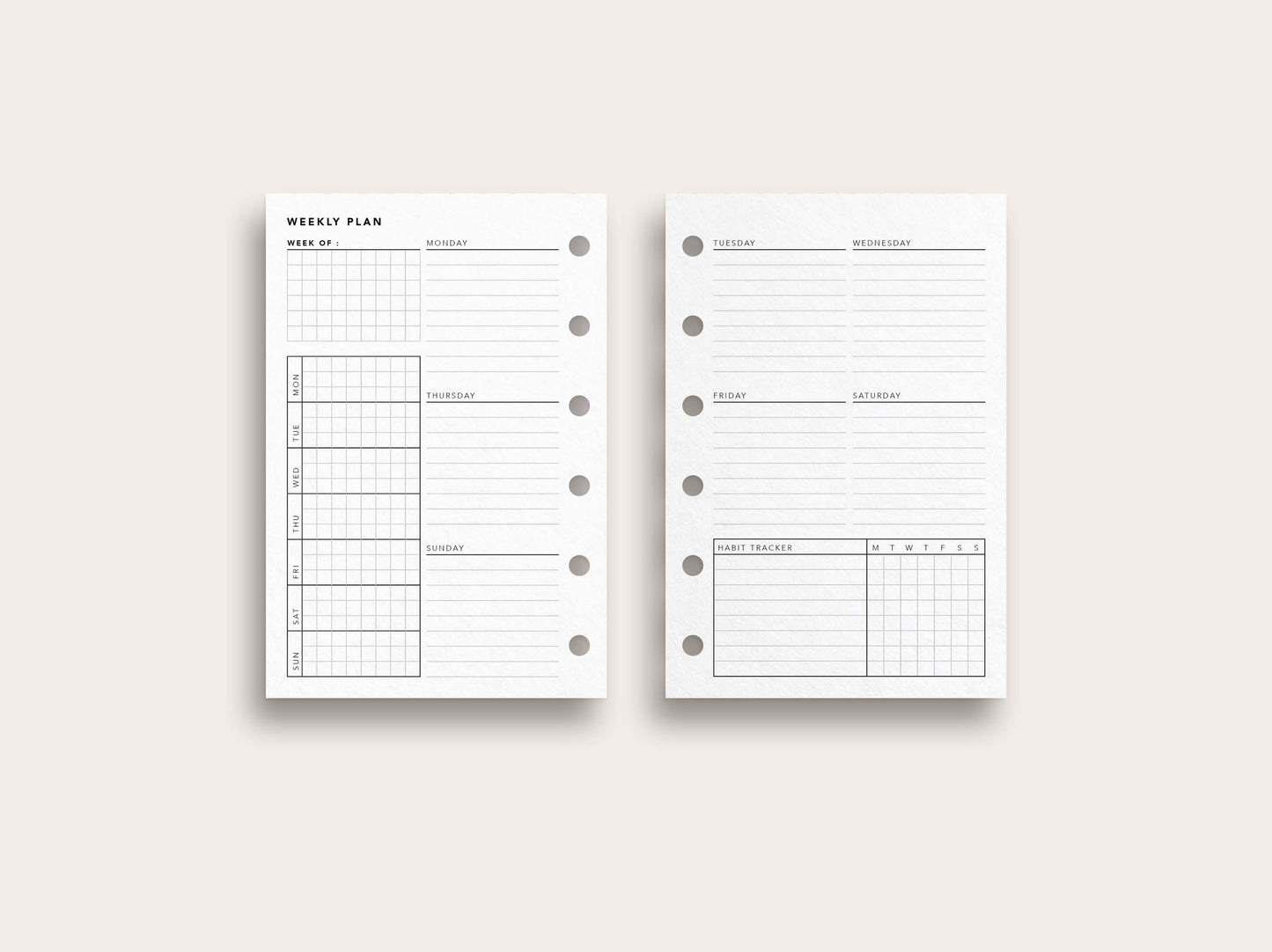 Weekly Planner No. 14