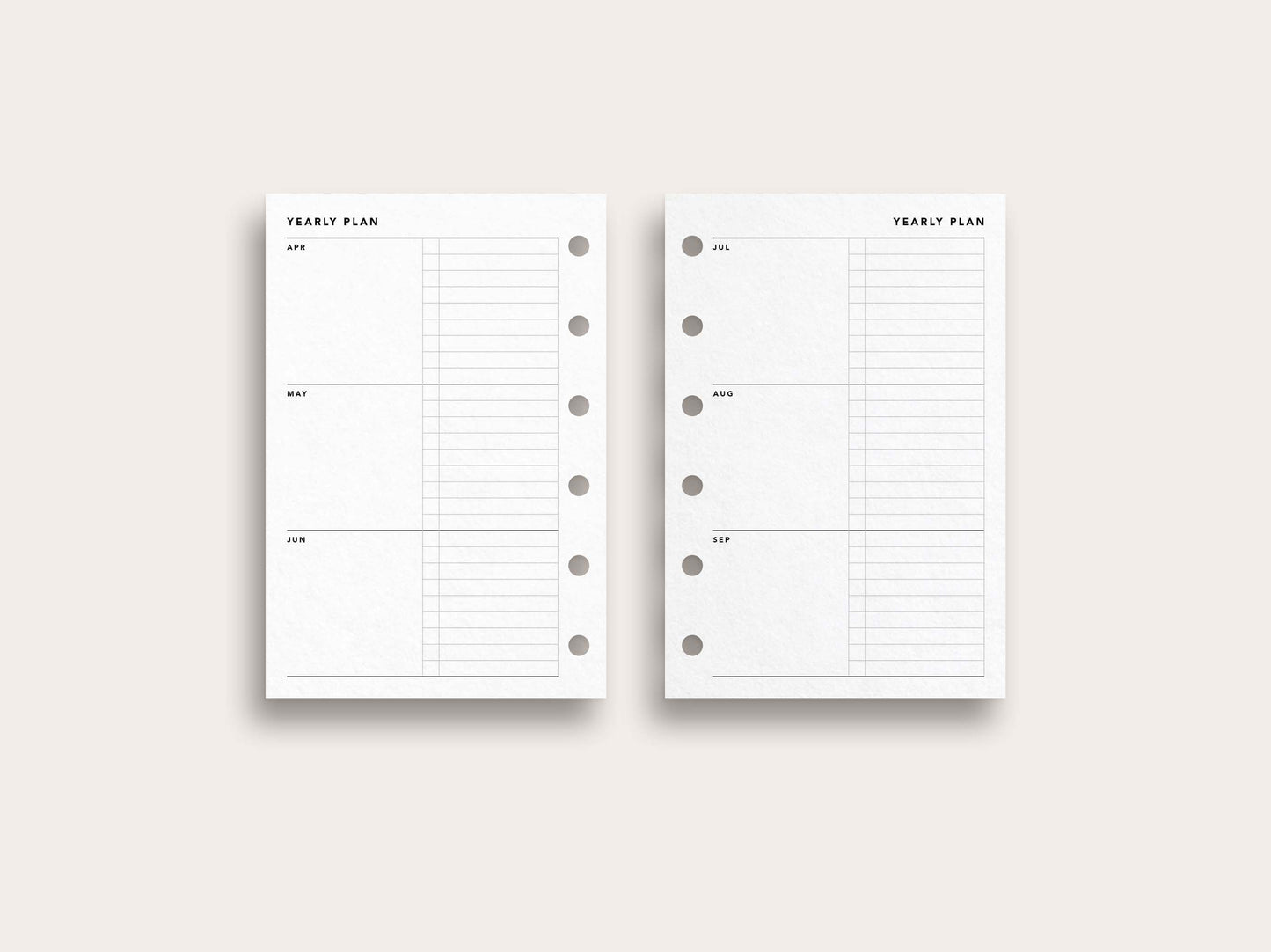 Yearly Planner No. 3