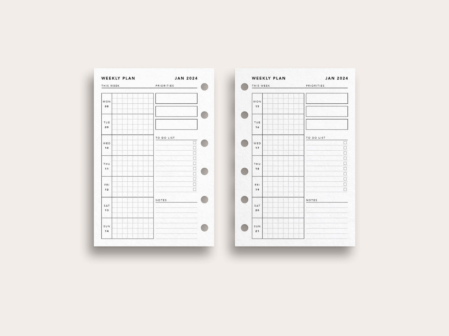 2024 Weekly Planner No. 11