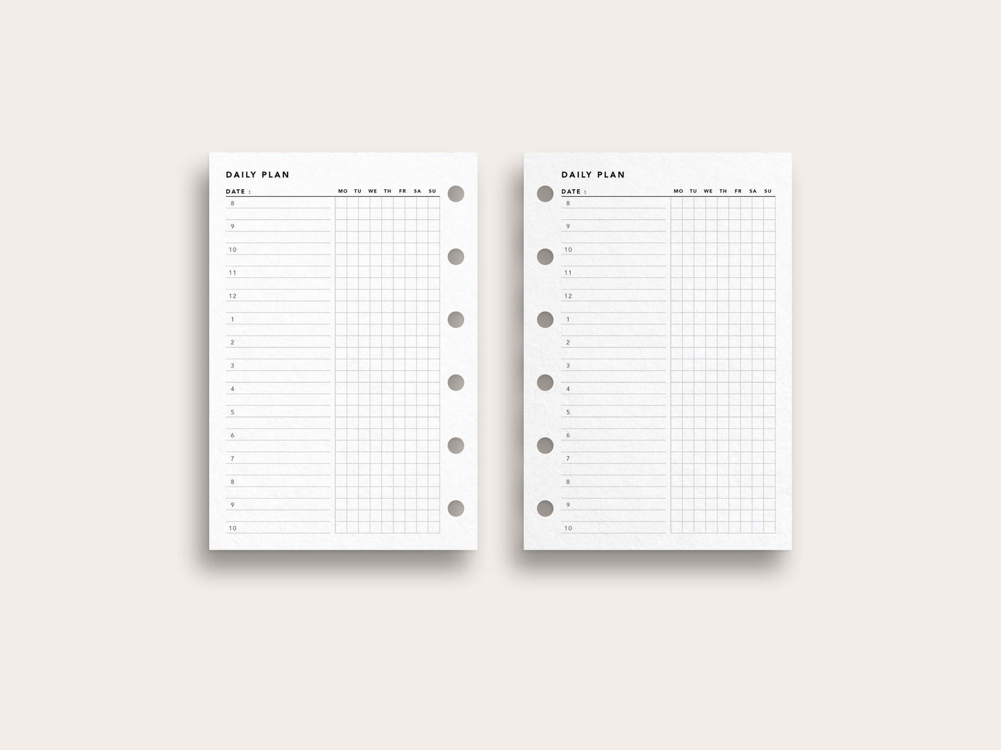 Daily Planner No. 12