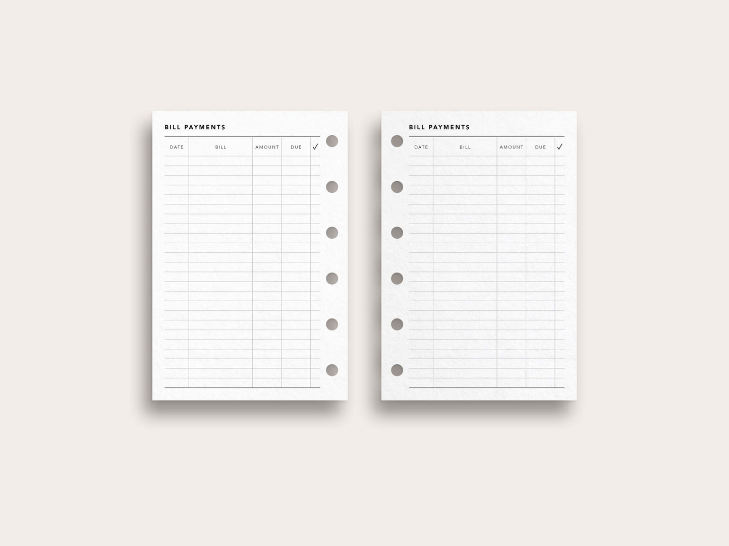 Bill Payment Tracker