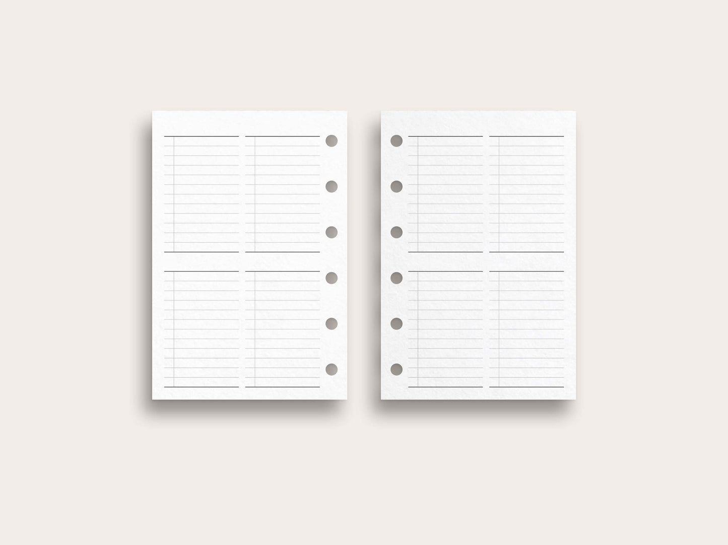 Lists Bundle No. 2