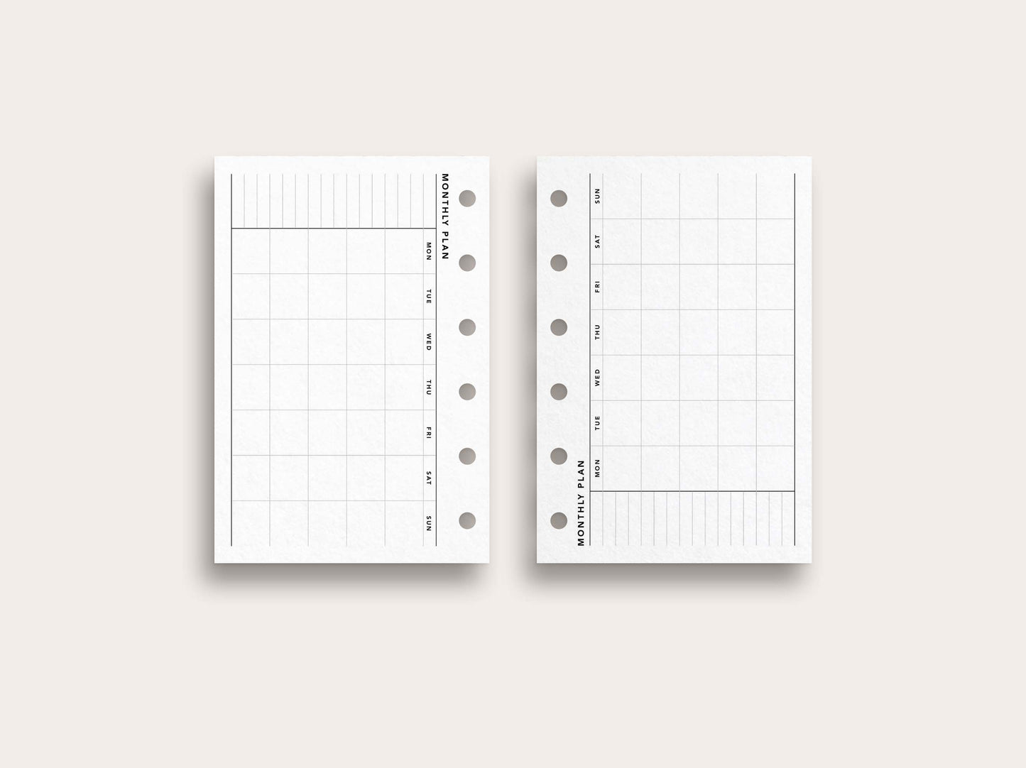 Monthly Planner No. 6