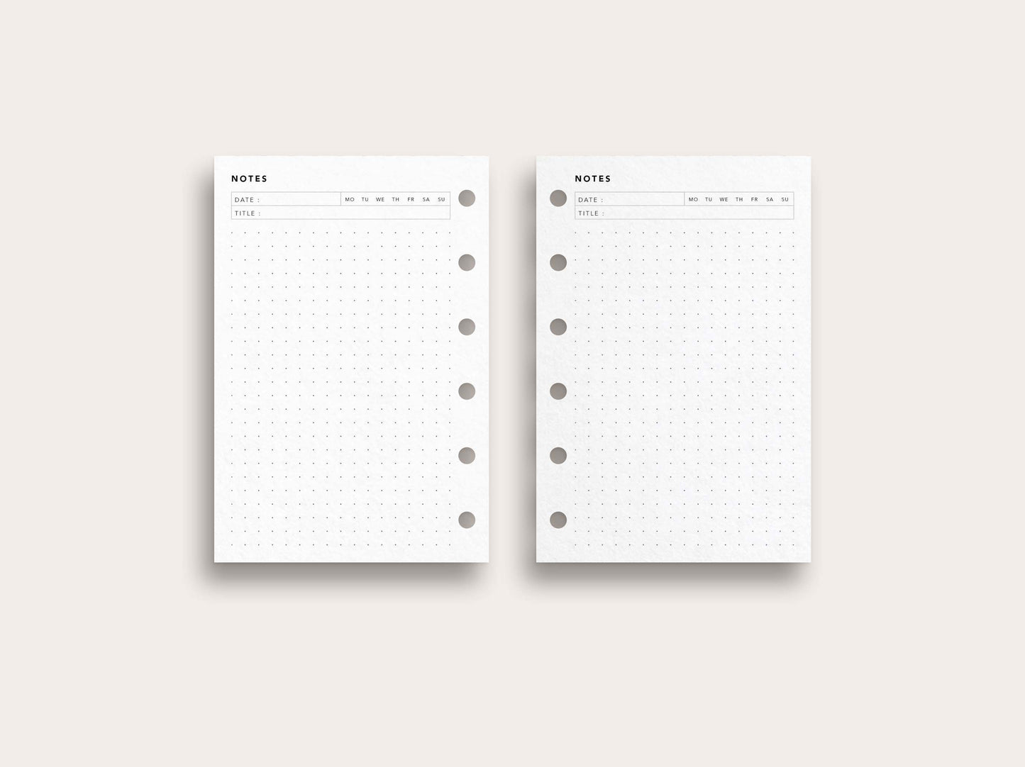 Basic Notes Bundle