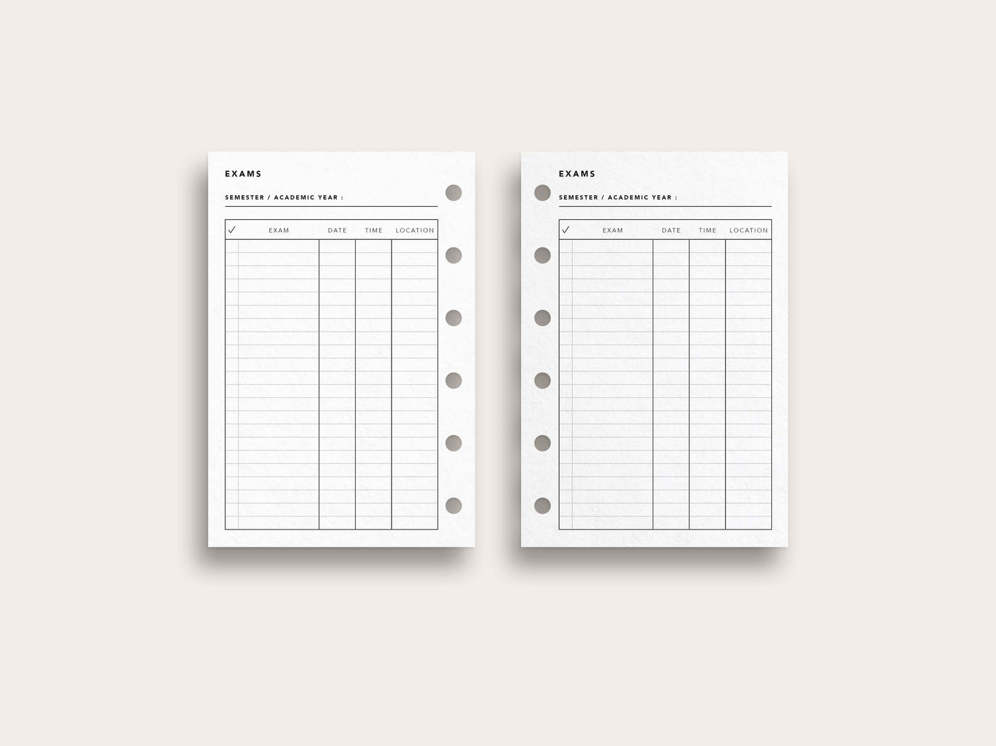 Exam Tracker