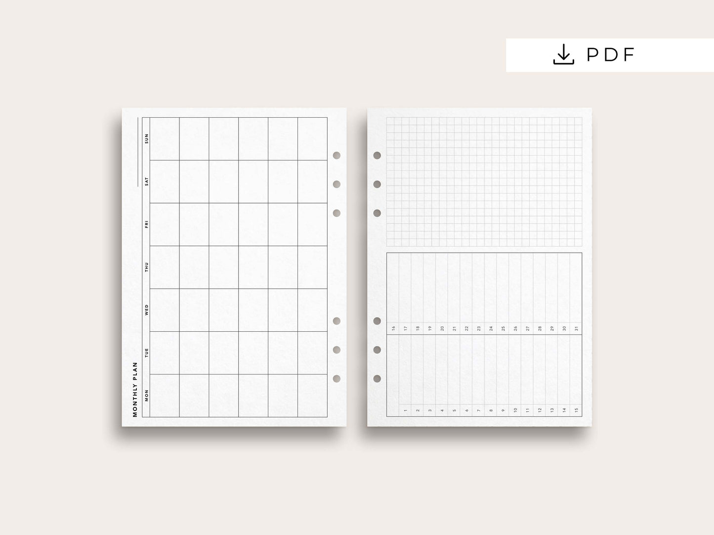 Monthly Planner No. 10
