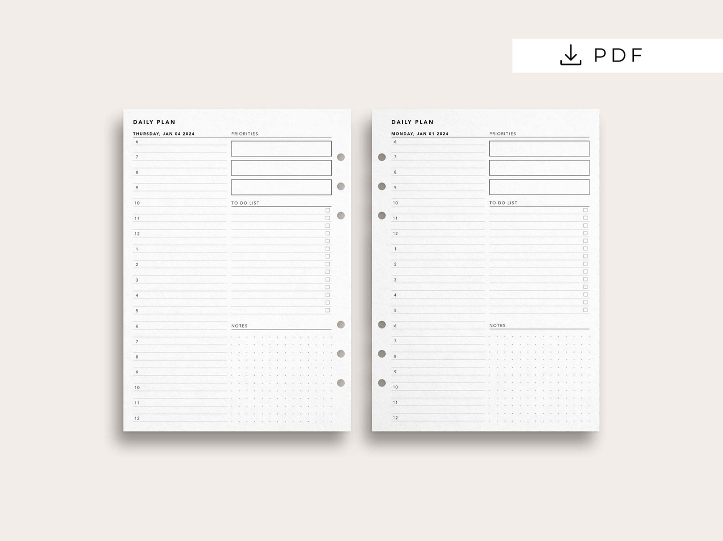 2024 Daily Planner No. 11