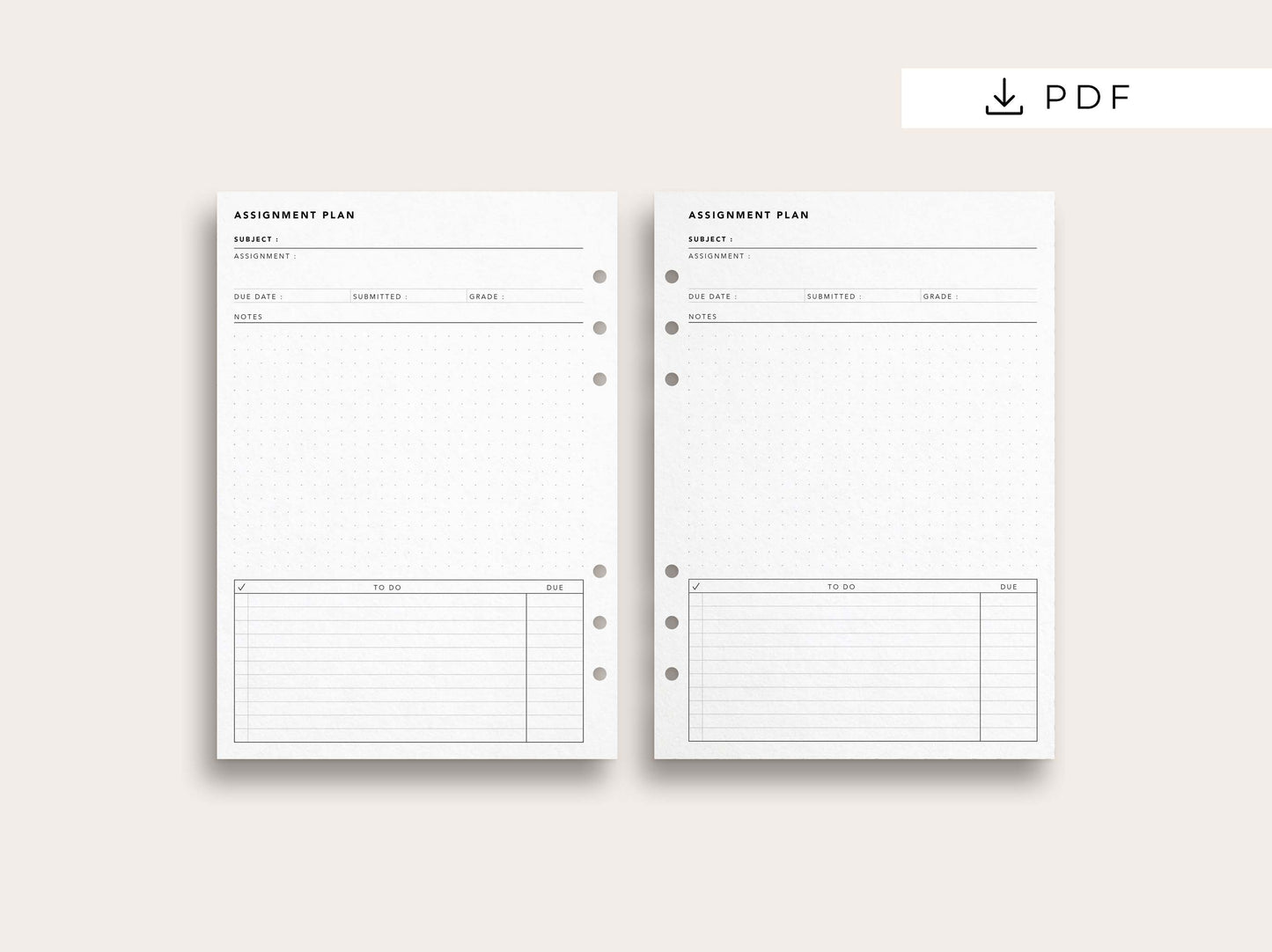 Assignment Planner