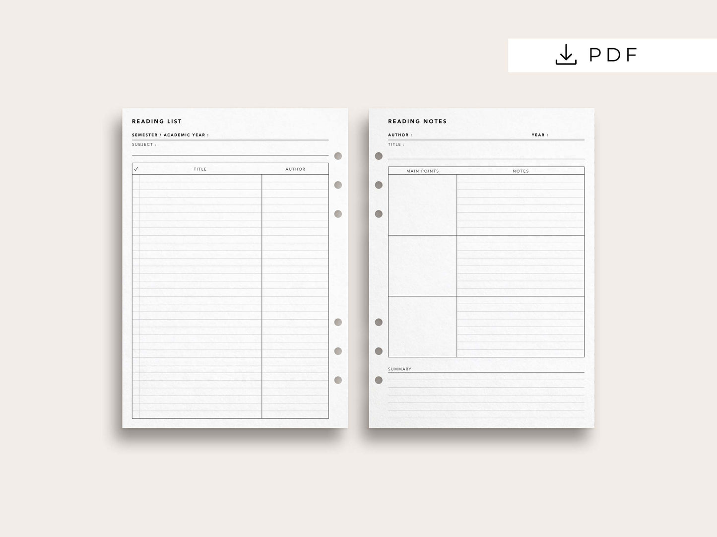 Reading Bundle