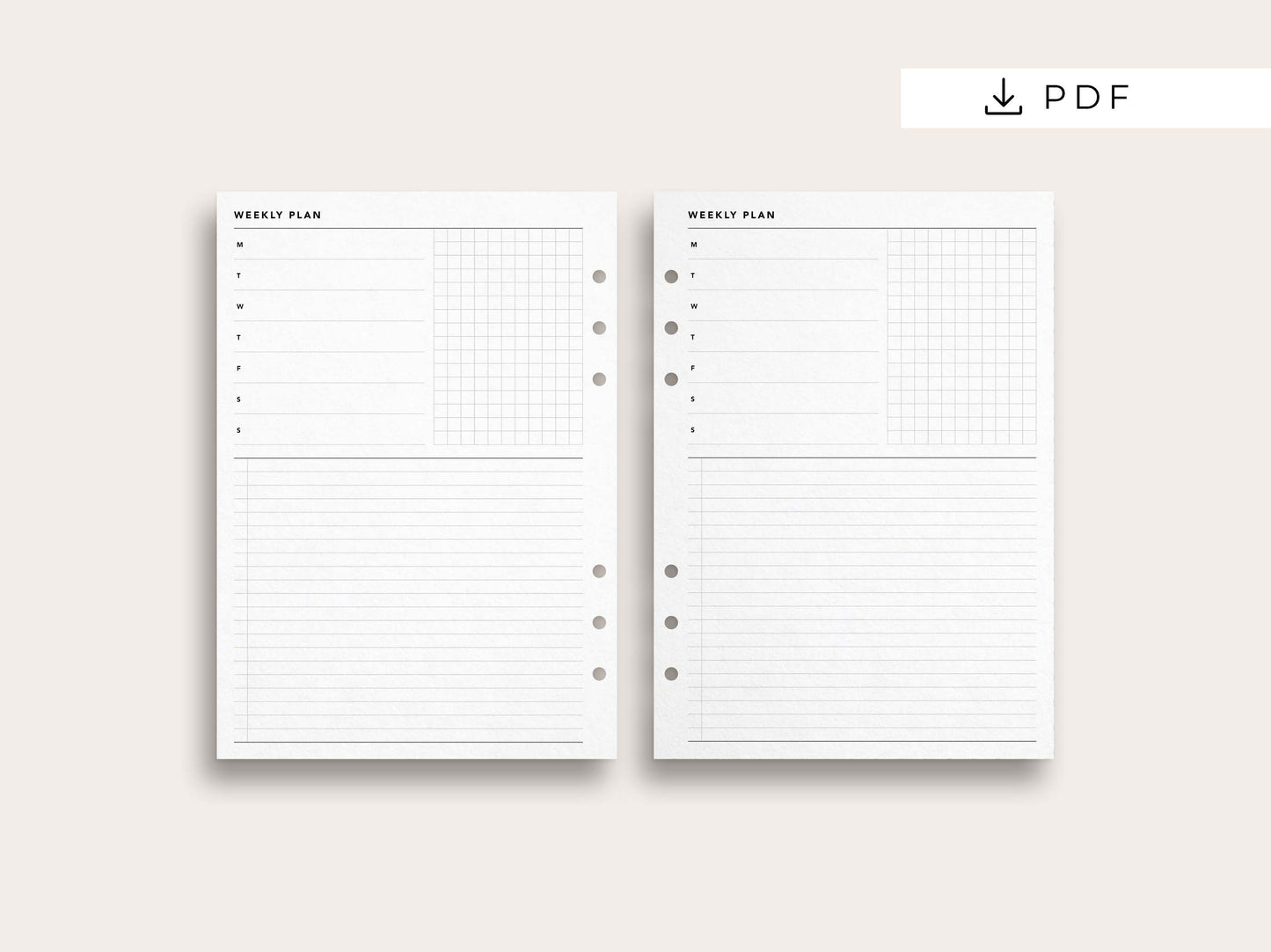 Weekly Planner No. 8