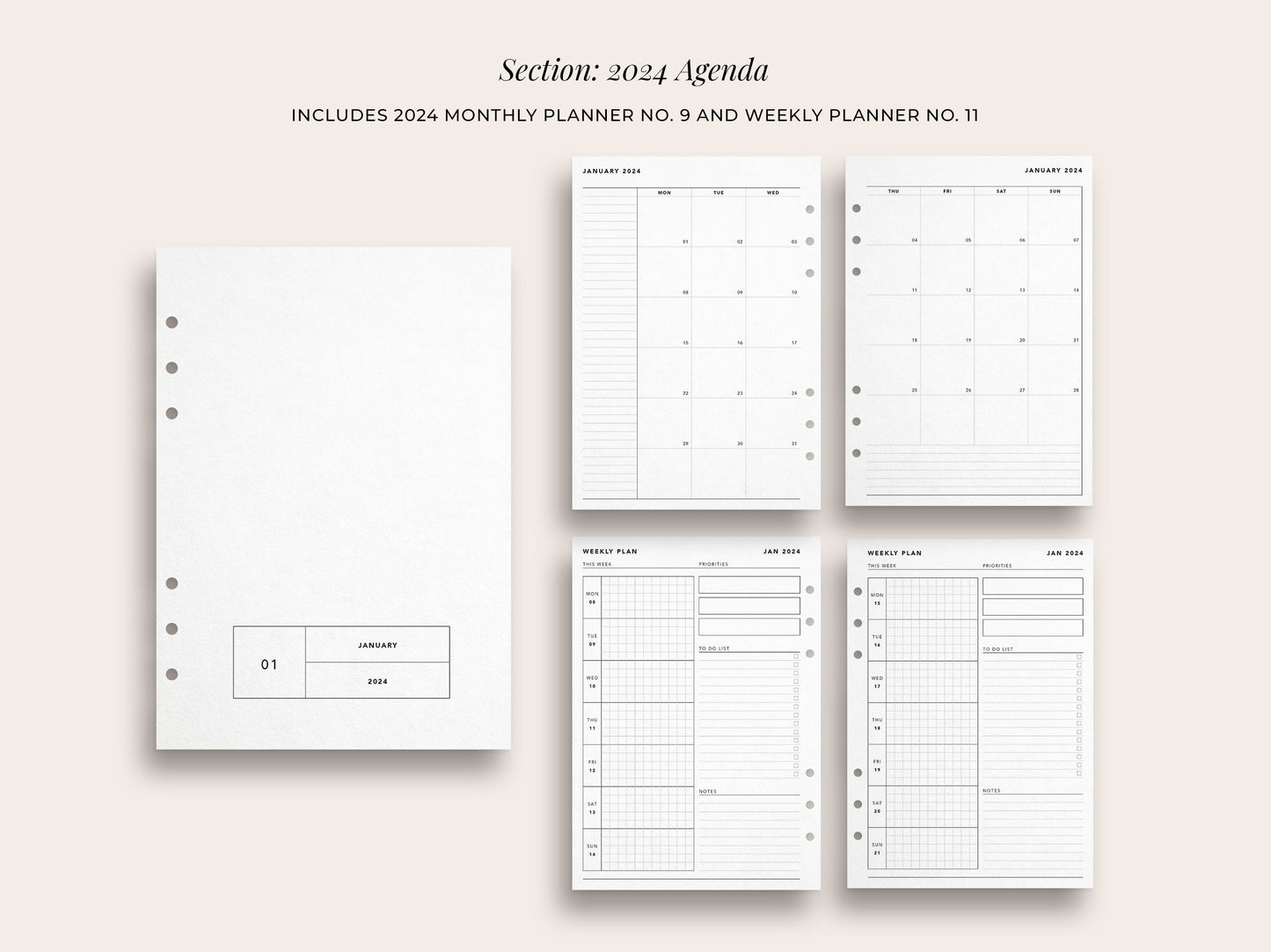 Printed: 2024 Productivity Agenda