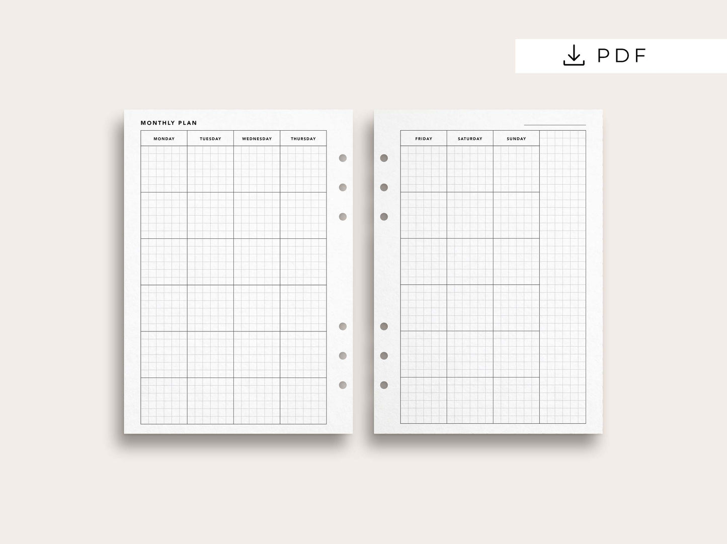 Monthly Planner No. 12