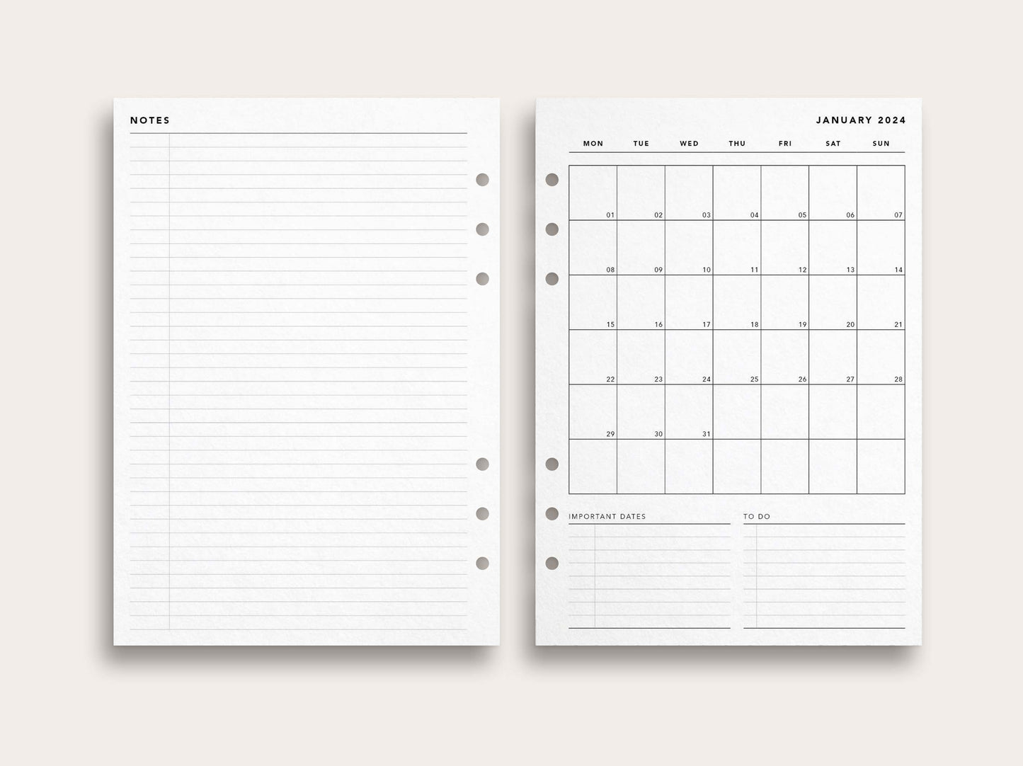 2024 Monthly Planner No. 1