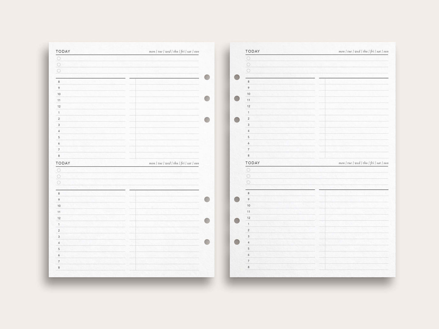 Daily Planner No. 3