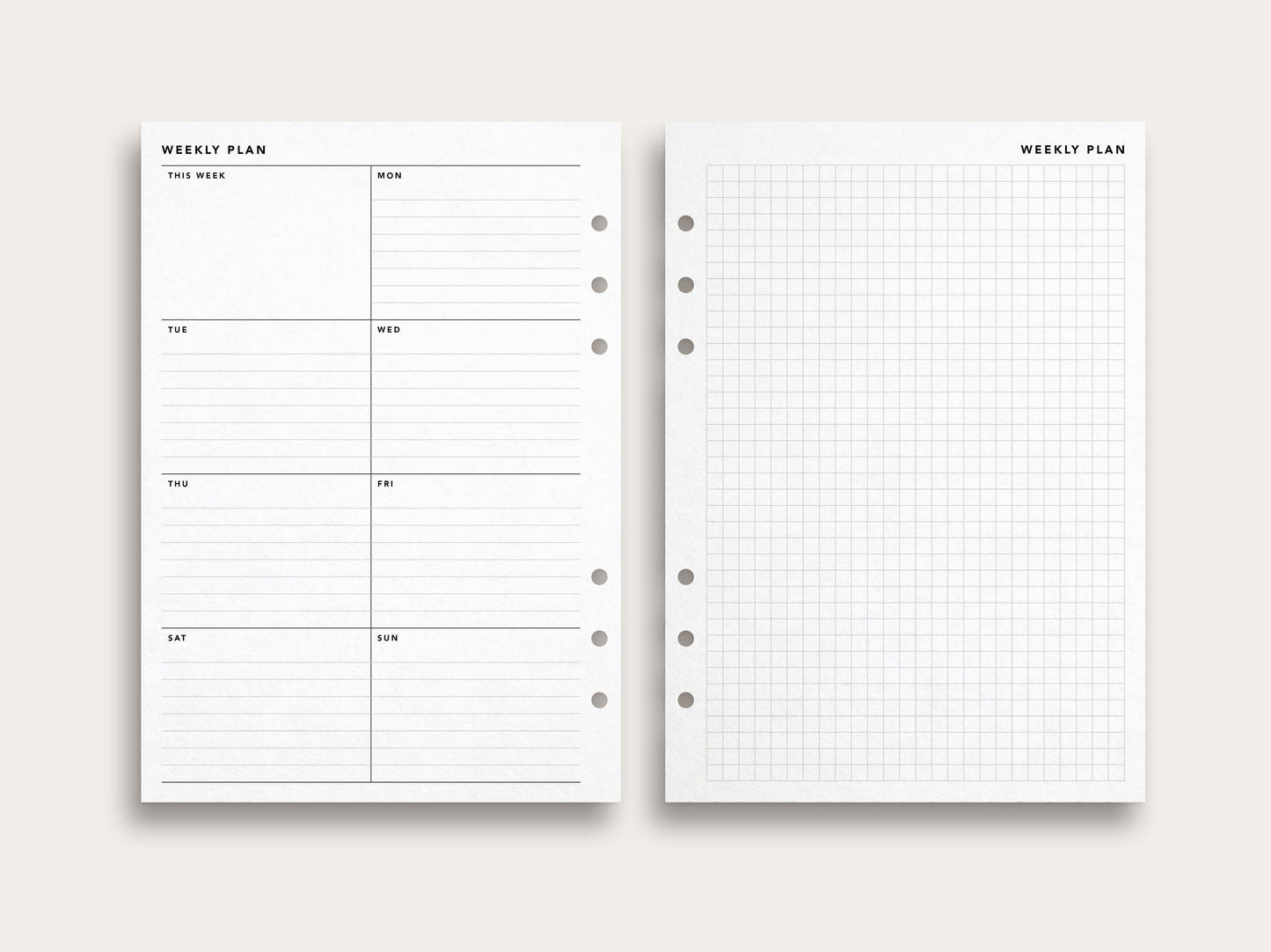 Weekly Planner No. 23