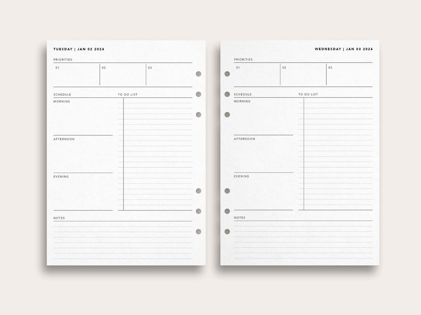 2024 Daily Planner No. 5