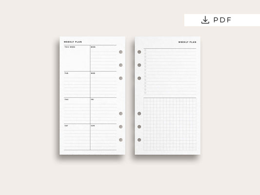Designed By You 013: Weekly Planner