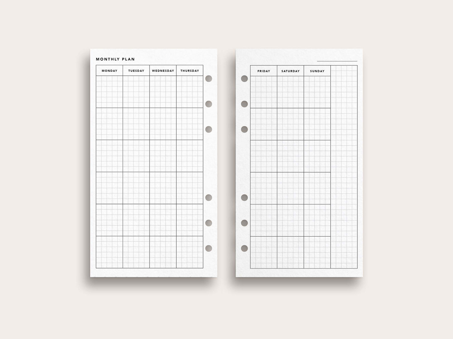 Monthly Planner No. 12