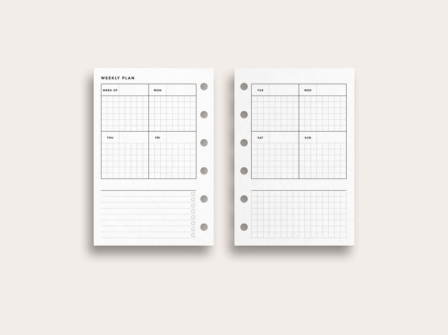 Weekly Planner No. 26